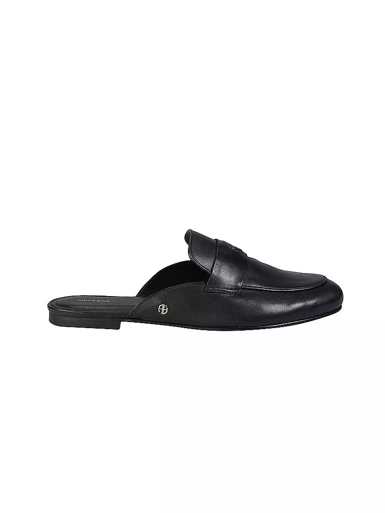 Black slip on mules deals